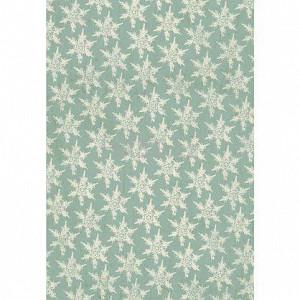 DecoMaché papír 27 g vločky 26 x 37.5 cm