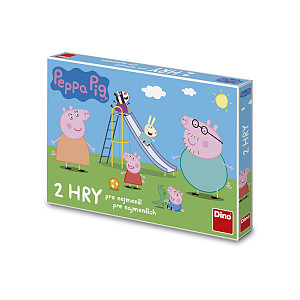 Prasátko Peppa pojď si hrát a klouzačky - dětská hra