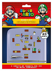Sada magnetek Super Mario 23 ks