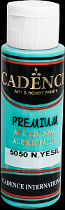 Cadence Premium akrylová barva - světle tyrkysová 70 ml