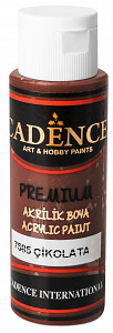 Cadence Premium akrylová barva - hnědá 70 ml
