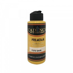 Cadence Premium akrylová barva / žlutá hořčičná 70 ml