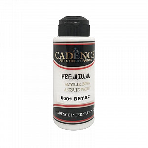 Cadence Premium akrylová barva XL / bílá 120 ml