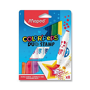 Maped - Fixy Color´Peps Duo Stamp oboustranné 8 ks