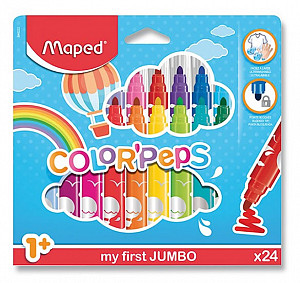 Maped - Fixy Color´ Peps Early Age Jumbo 24 ks