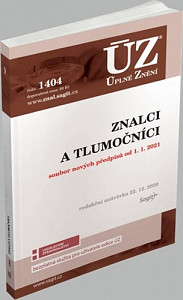 ÚZ č. 1538 - Znalci a tlumočníci