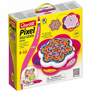Pixel Mandala Daisy - Mozaika