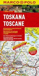Itálie č. 7- Toskana/mapa 1:200T MD
