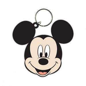 Klíčenka gumová Mickey Mouse