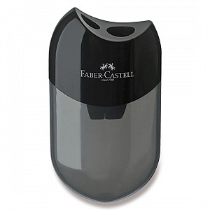 Faber-Castell - Ořezávátko 2 otvory, černé