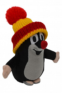 Krtek 15cm kulich červeno-žlutý