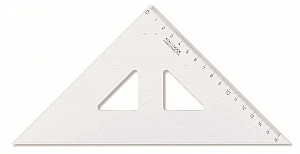 Koh-i-noor trojúhelník s kolmicí čirý