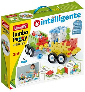 Jumbo Peggy Vehicles - stavebnice pro nejmenší