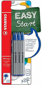 Pero STABILO EASYoriginal náplně fine 0,3mm / 3 ks modré v blistru