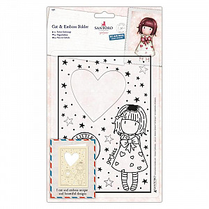 Santoro Vyřezávací kapsa/Srdce 15x21