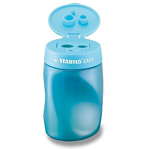 Ořezávátko STABILO EASYsharpener se zásobníkem pro praváky modré