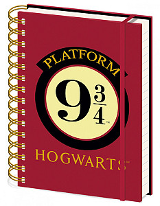 Harry Potter: Zápisník - Nástupiště 9 a 3/4, A5