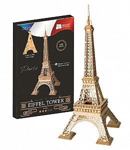 NiXiM Dřevěné 3D puzzle - Eiffelova věž