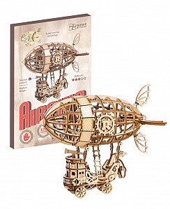 NiXiM Dřevěné 3D puzzle - Vzducholoď