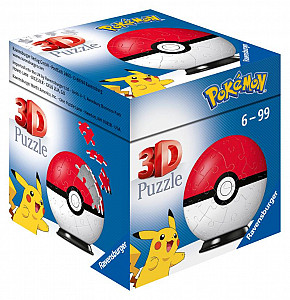 3D Puzzle-Ball: Pokémon 54 dílků