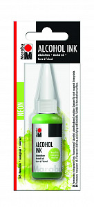 Marabu Alkoholový inkoust - Neonově zelený 20 ml