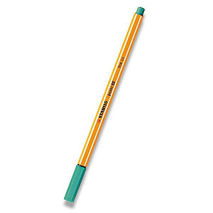 Popisovač STABILO point liner 88 zelený ledově