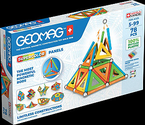 Geomag Supercolor - Panels 78 dílků