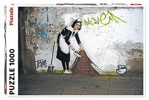 Puzzle Banksy - Maid / 1000 dílků