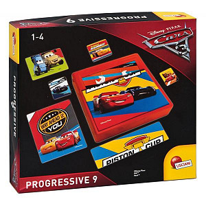 Cars 3 Progressive 9 - postupně se zvětšující puzzle