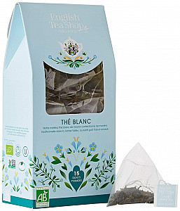 English Tea Shop Pyramidové čaje Bílý čaj bio, 15 pyramidek