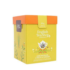 English Tea Shop Čaj sypaný Citronová tráva zázvor citrus sypaný bio, 80g