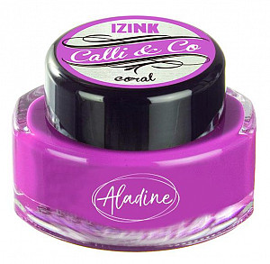 Kaligrafický inkoust Aladine IZINK CALLI & CO - metalický korálový, 15 ml