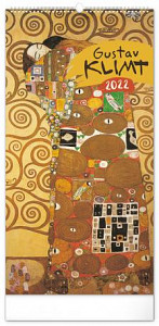 Kalendář 2022 nástěnný: Gustav Klimt, 33 × 64 cm