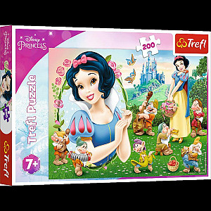 Puzzle Disney Princess / Krásná Sněhurka, 200 dílků