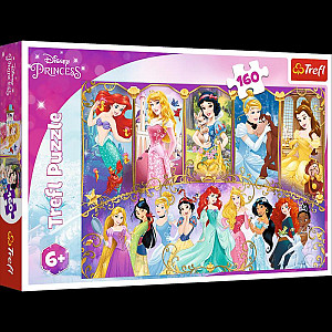 Puzzle Disney Princess / Portréty princezen, 160 dílků