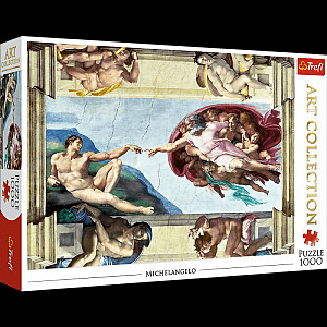 Puzzle Michelangelo / Stvoření Adama, 1000 dílků