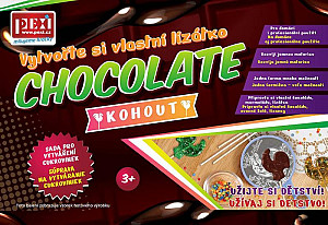 PEXI CHOCOLATE ART /  Vytvořte si vlastní lízátko- Kohout