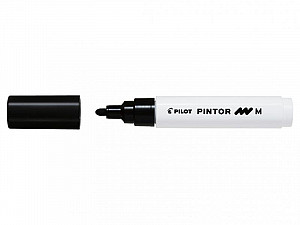 PILOT Pintor Medium akrylový popisovač 1,5-2,2mm - černý