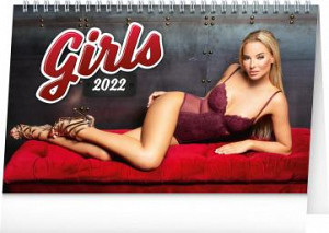 Kalendář 2022 stolní: Girls, 23,1 × 14,5 cm