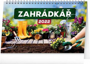 Kalendář 2022 stolní: Zahrádkář, 23,1 × 14,5 cm