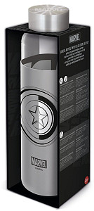 Skleněná láhev s návlekem - Marvel 585 ml