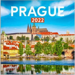 Kalendář 2022 poznámkový: Praha letní, 30 × 30 cm