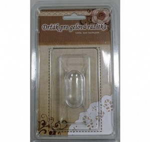 Akrylový blok s držátkem 6 x 10 cm