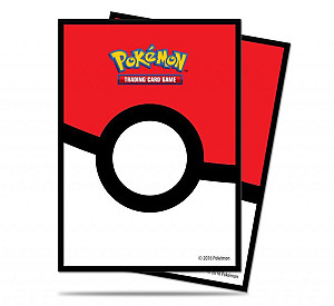 Pokémon: Deck Protector Master Ball obaly na karty - 65 kusů (červené)