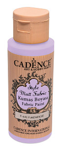 Cadence Klasická textilní barva Style Matt Fabric 50 ml - fialová lila