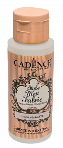 Cadence Klasická textilní barva Style Matt Fabric 50 ml - zelenohnědá