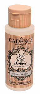 Cadence Klasická textilní barva Style Matt Fabric 50 ml - písková