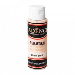 Cadence Premium akrylová barva 70 ml - béžová