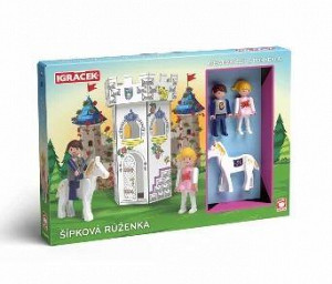 IGRÁČEK Šípková Růženka - kreativní set s pohádkou