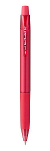 UNI Gumovací pero stiskací - červené